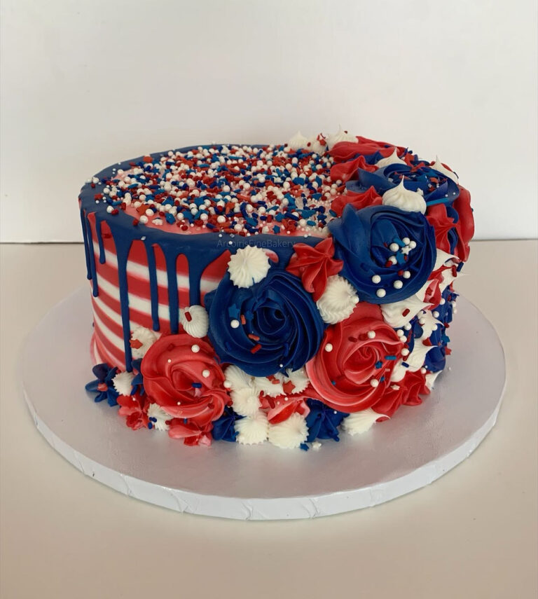 Holiday or special-occasion cake by Arcoiris Fine Bakery