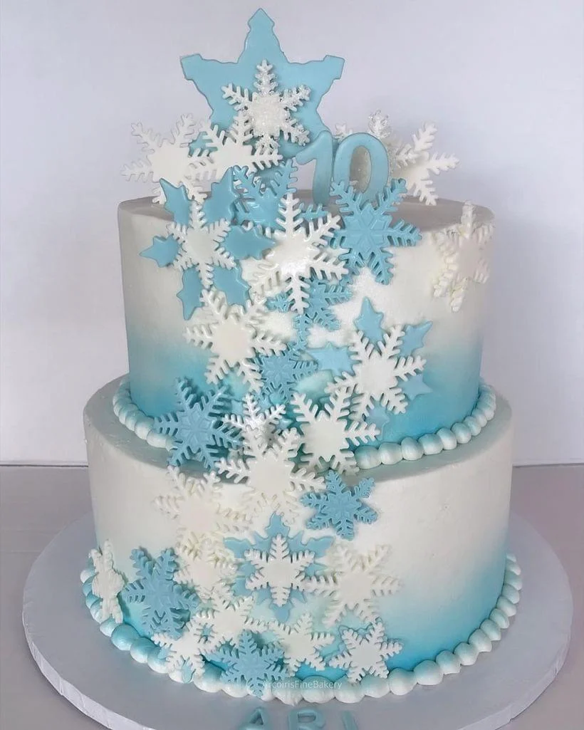 Wedding or quinceañera cake by Arcoiris Fine Bakery
