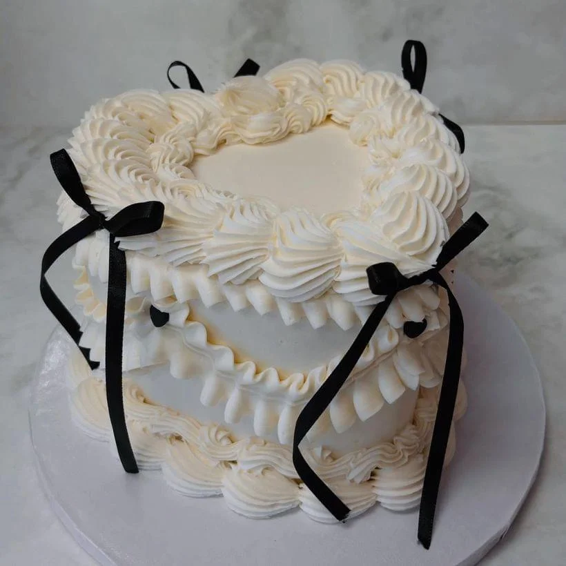 Wedding or quinceañera cake by Arcoiris Fine Bakery