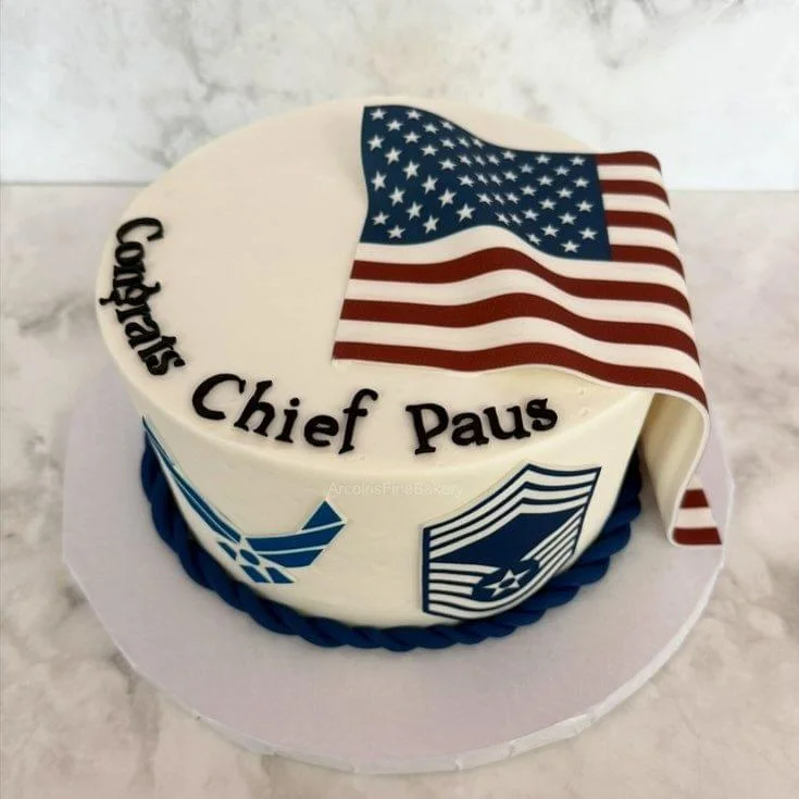 Holiday or special-occasion cake by Arcoiris Fine Bakery