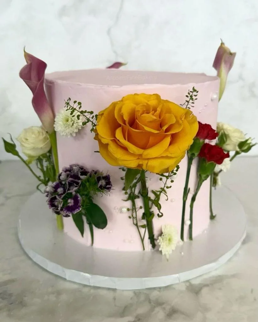 Holiday or special-occasion cake by Arcoiris Fine Bakery