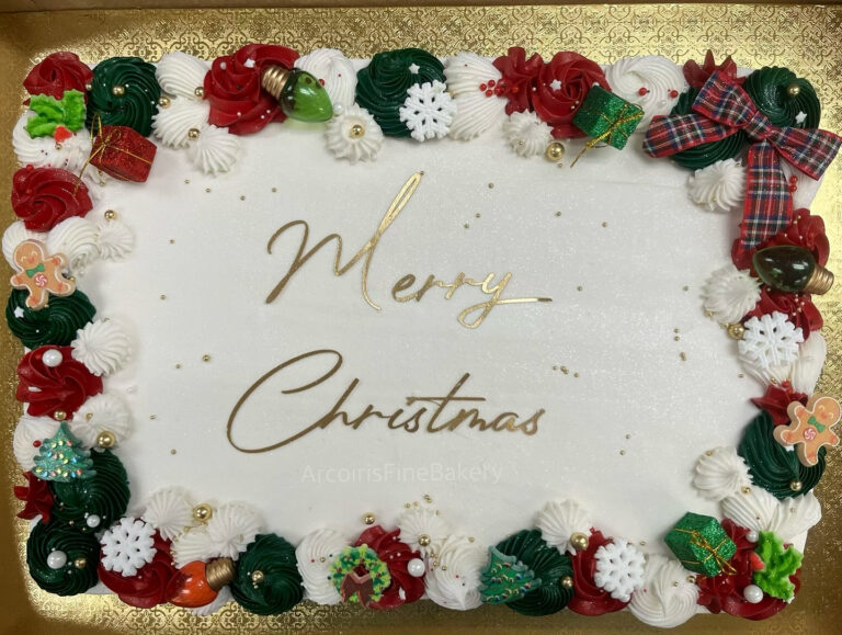 Birthday cake by Arcoiris Fine Bakery