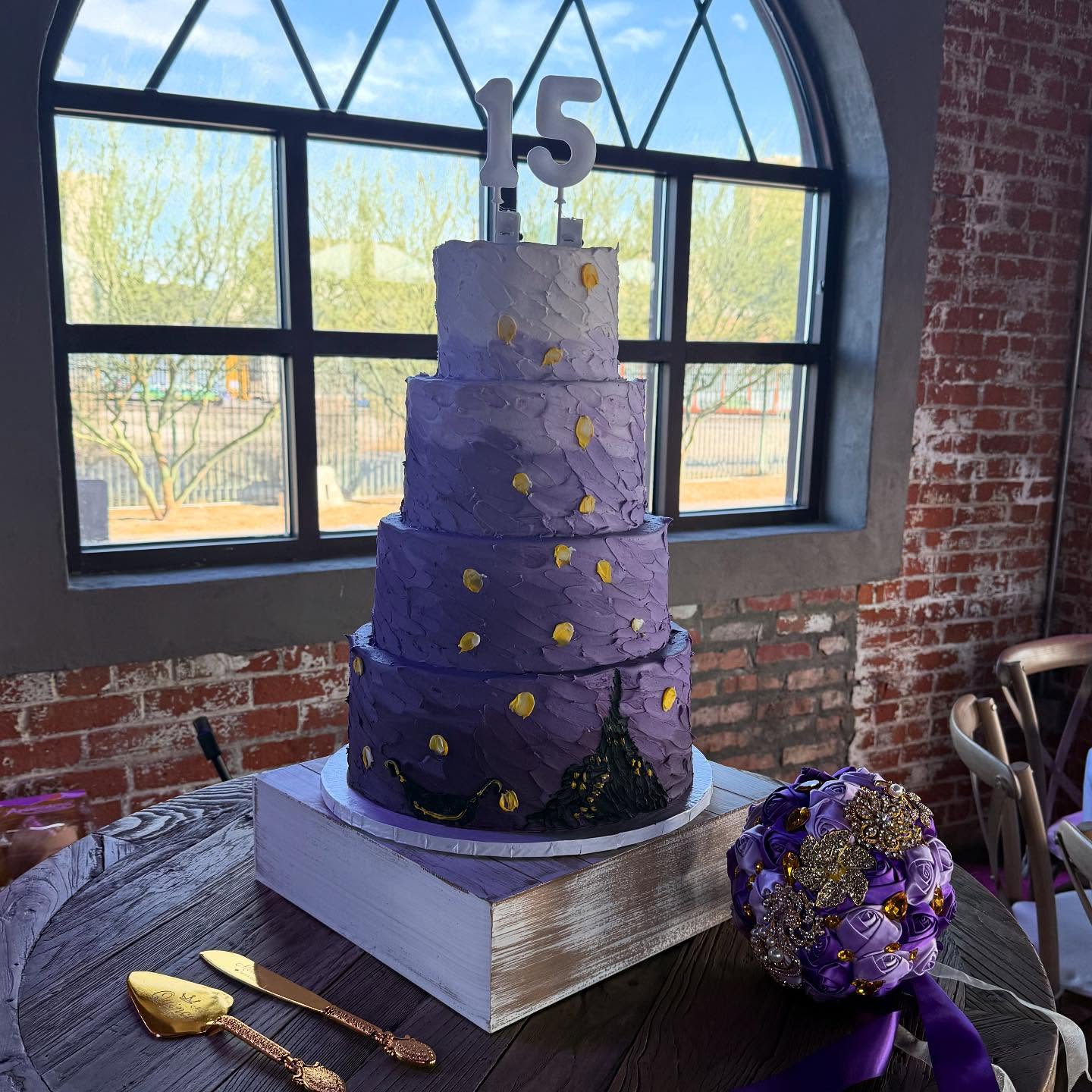 Custom birthday cake